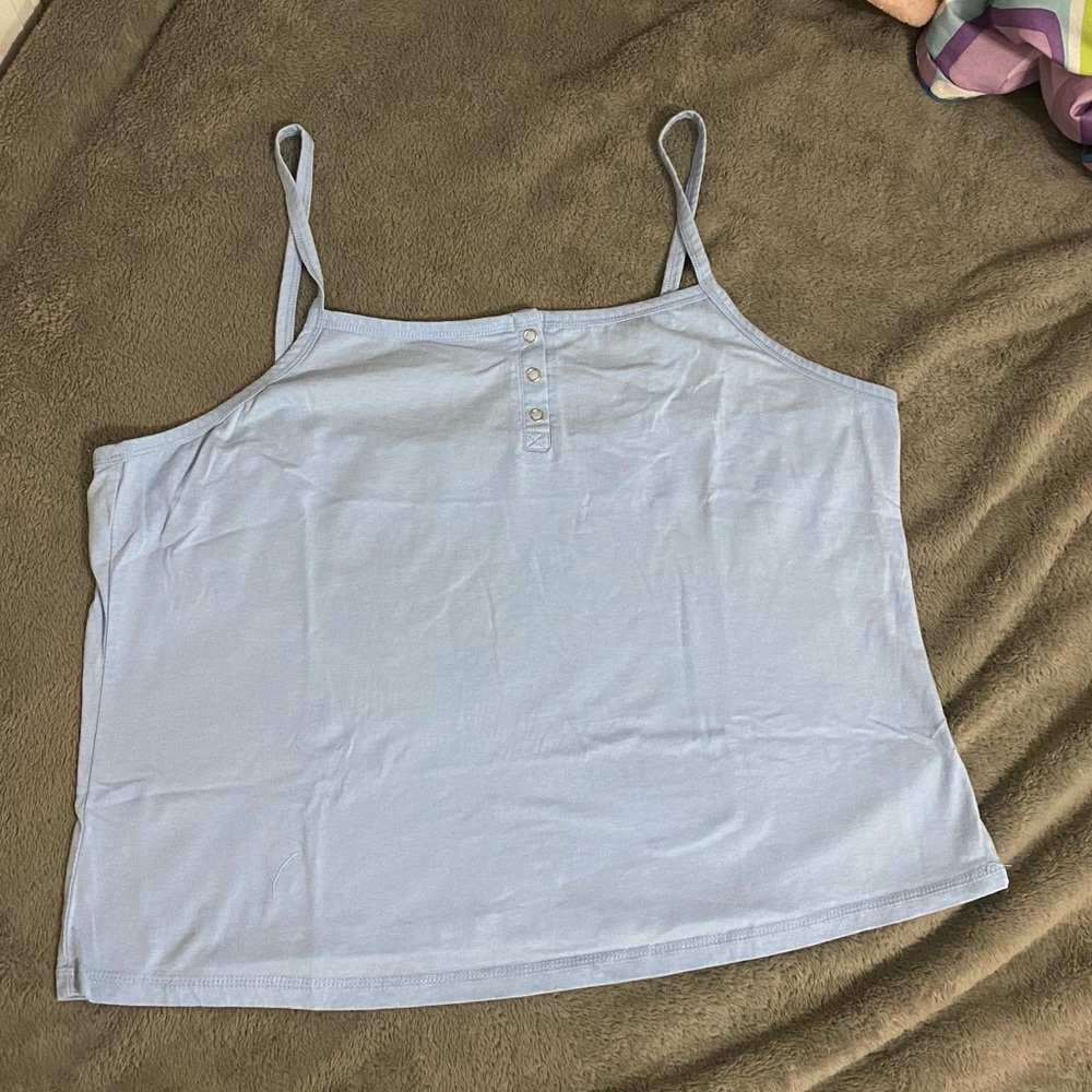Light Blue Lounge Tank